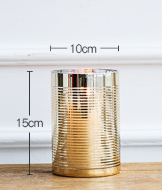 Glass Candle Stands