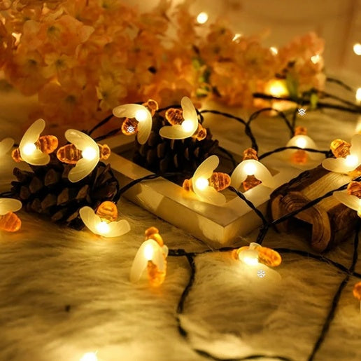 Solar Bee String Light Decoration