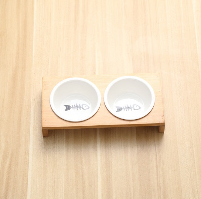 Fashion Cat And Dog Feeder Bowls