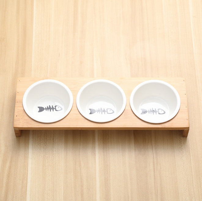 Fashion Cat And Dog Feeder Bowls