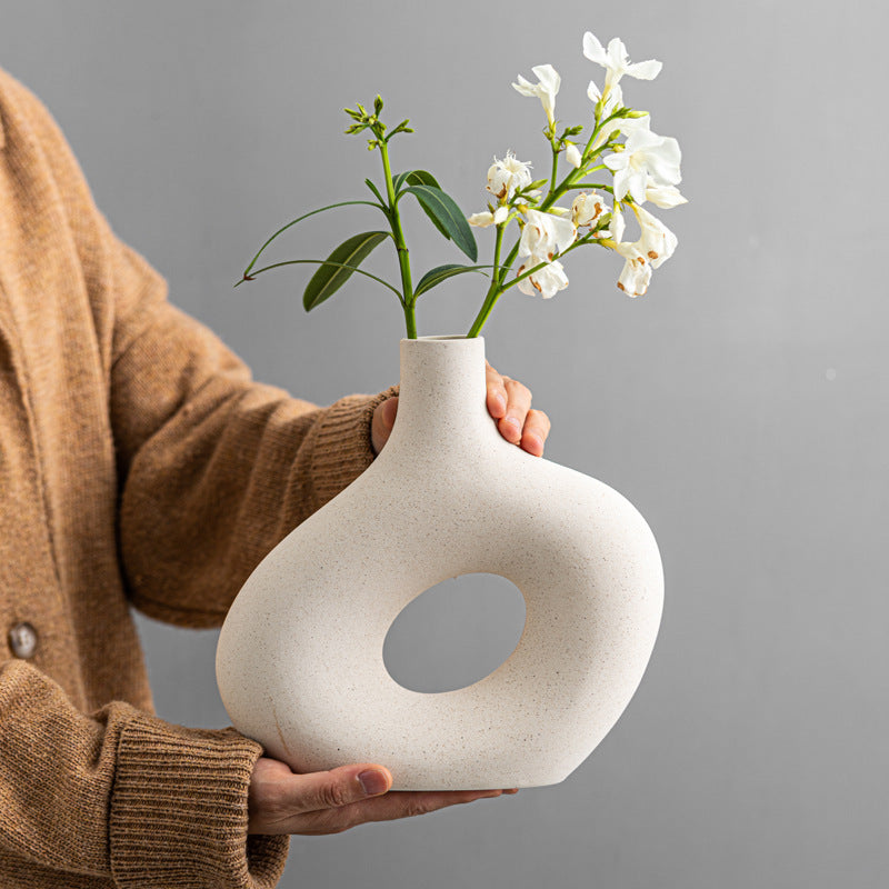 Nordic Style Abstract Ceramic Vases