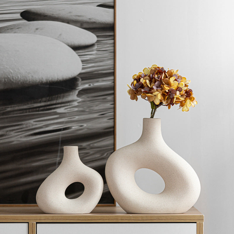 Nordic Style Abstract Ceramic Vases