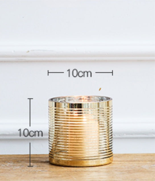 Glass Candle Stands