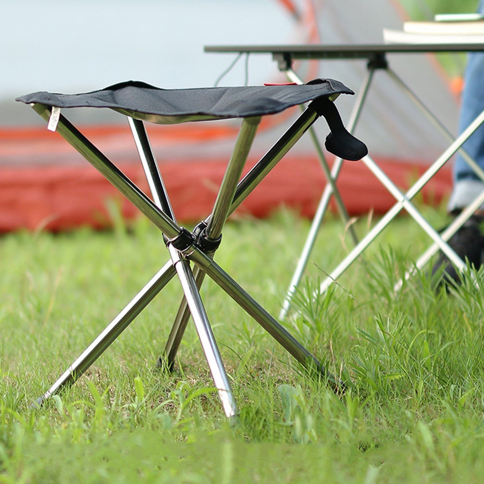 Stainless Steel Tied Camping Chair