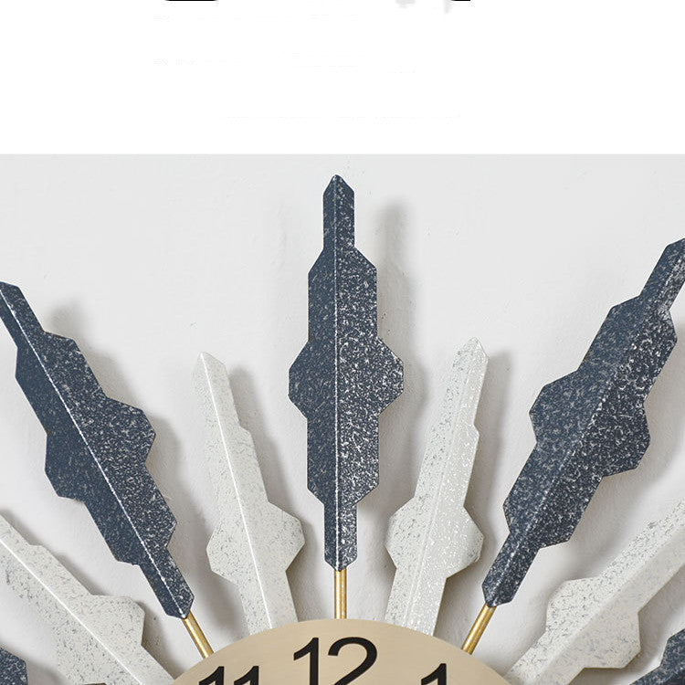 Creative Luxury Home Sun Wall Clock
