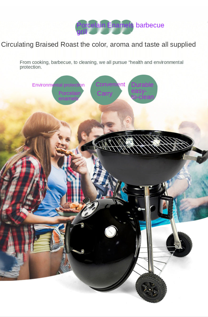 Portable Home Outdoor Charcoal Grill