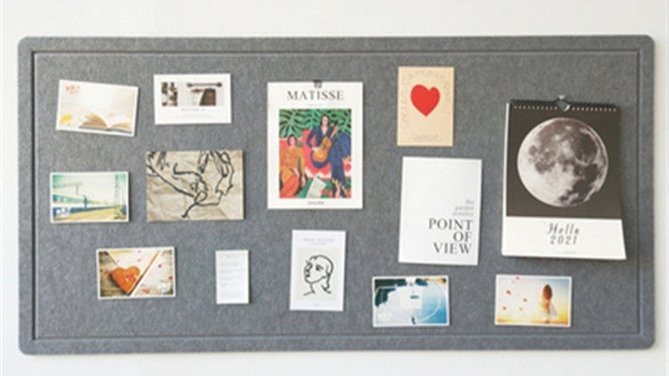 Corkboard Photo Wall Background Ins Style