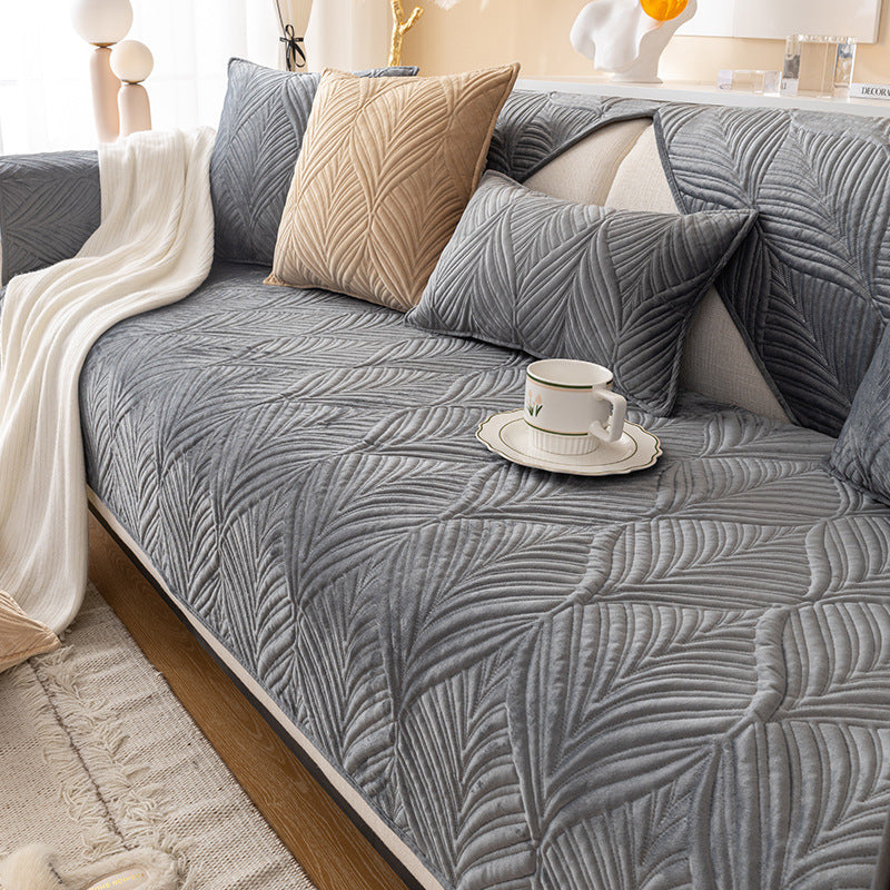 Simple Thickened Plush Sofa Cushions