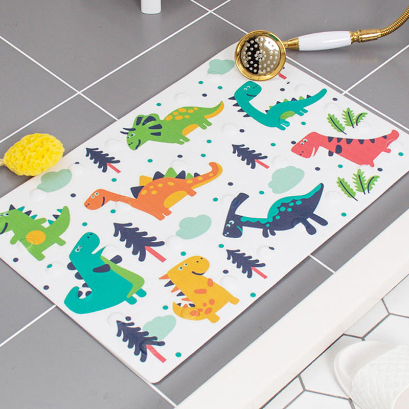 Household Toilet Shower Room Mat Cute Children Bath Mat