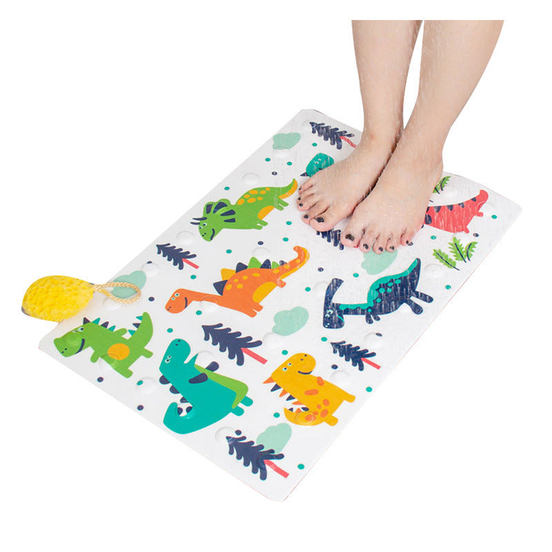 Household Toilet Shower Room Mat Cute Children Bath Mat