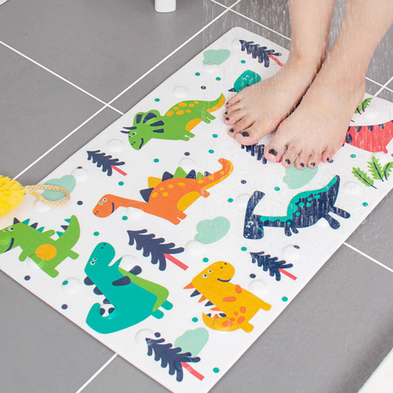 Household Toilet Shower Room Mat Cute Children Bath Mat