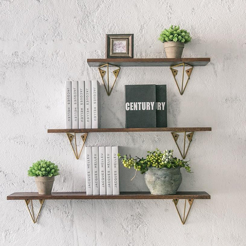 Modern Bookshelf Retro Industrial Style