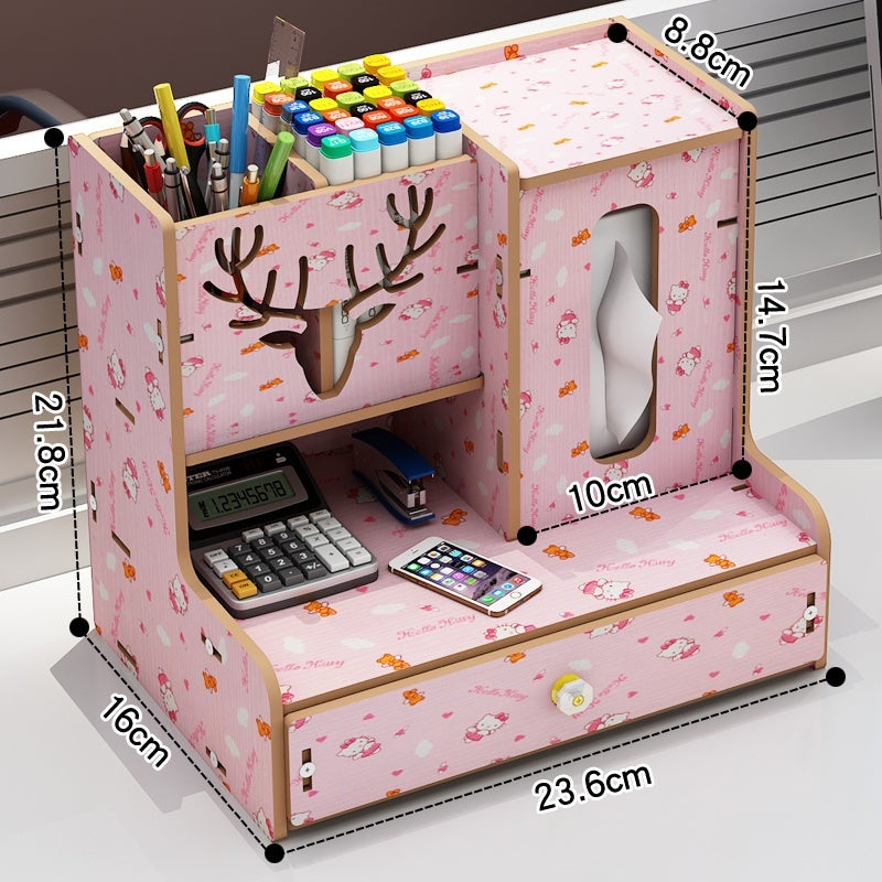 Office Desk Surface Panel Organizer Folder Storage Box Drawer