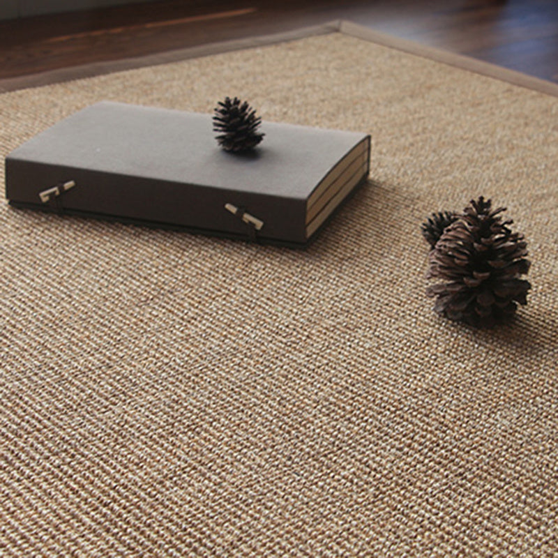 Straw sisal rug