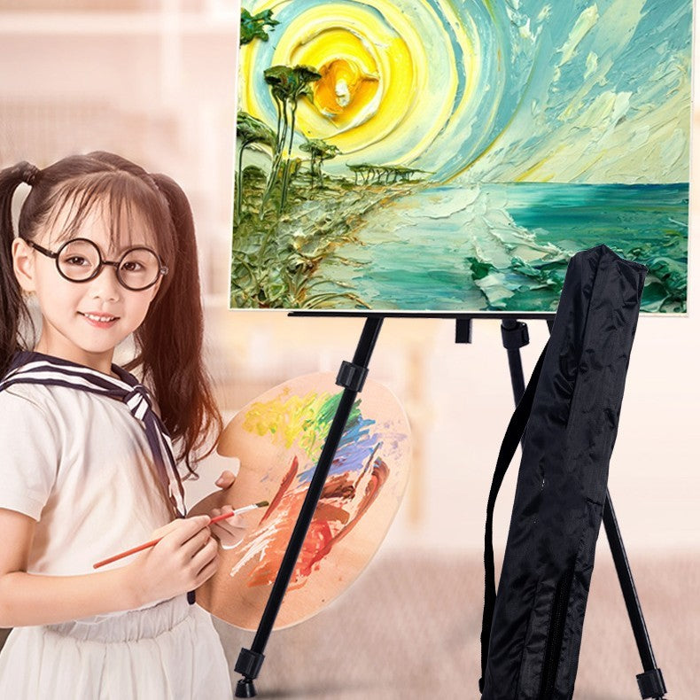 Outdoor Portable Iron Easel Folding Easel