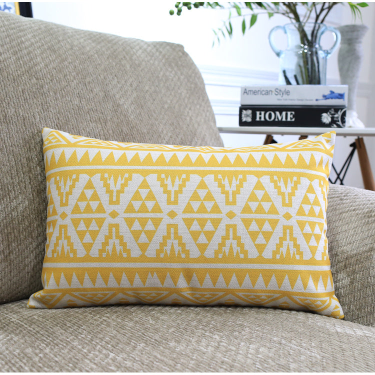 Nordic Color Geometric Throw Pillows