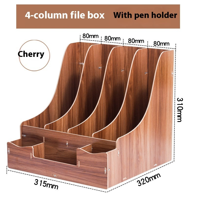 Office Desk Surface Panel Organizer Folder Storage Box Drawer