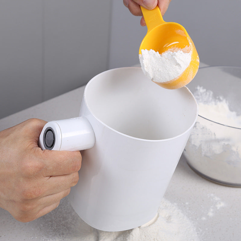 Electric Flour Sieve Fine Icing Sugar Sieve Strainer