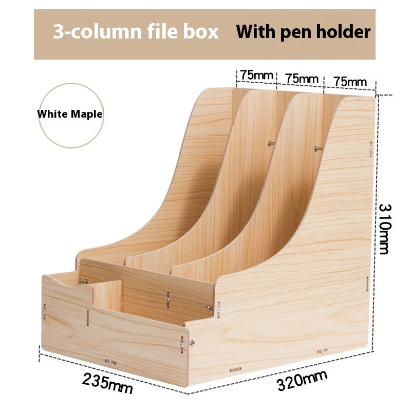 Office Desk Surface Panel Organizer Folder Storage Box Drawer